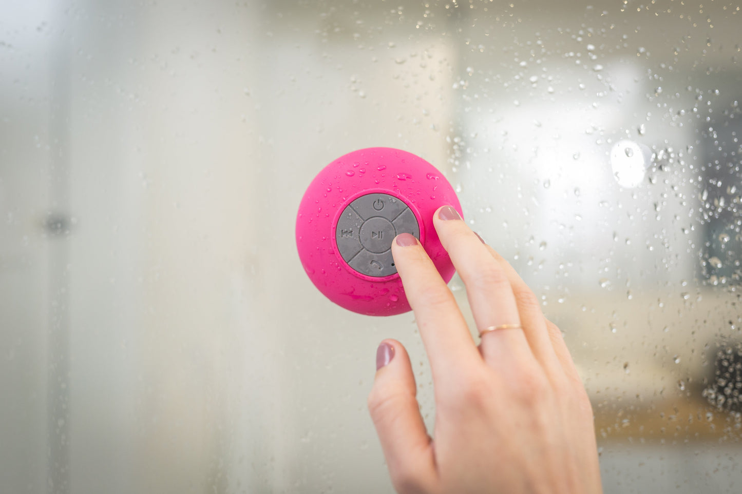 Waterproof Wall-Mount Shower Speaker